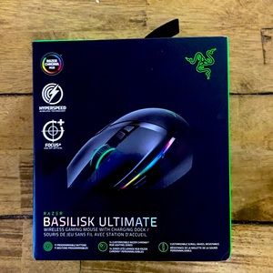 Razer Basilisk Ultimate Wireless Gaming Mouse with Charging Dock